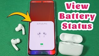 Setup Airpods Pro with OnePlus Nord View Battery Status [upl. by Arik]