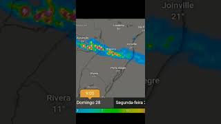 CHUVAS R TROVOADAS NO DOMINGO 280424 chuva riograndedosul clima tempo alerta temporal [upl. by Anderea344]