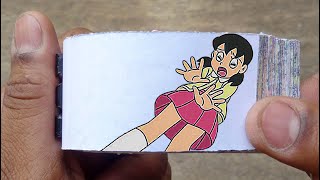 Doraemon Cartoon Flipbook 27  Nobita Throws Shizuka Flip Book  Flip Book Artist 2022 [upl. by Demha10]