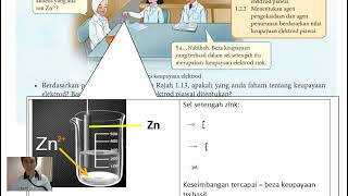 T5B1 12A Keupayaan Elektrod amp sel setengah keupayaan elektrod zink [upl. by Temp]