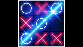 mobile game androids game Tic Tac Toe Glow Androids Games Friends [upl. by Caitlin344]