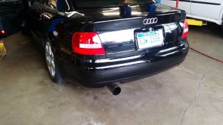 4 inch exhaust b5 s4 [upl. by Adrianna790]