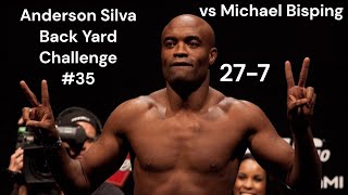 35 Michael Bisping  Anderson Silva Back Yard Challenge [upl. by Oirazan]