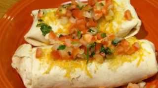 How to make Chicken Burritos  Easy Chicken Burrito Recipe [upl. by Anyrb]