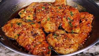 Quick and Easy Garlic Butter chicken Breast Recipe  Delicious Easy Dinner [upl. by Scharf]