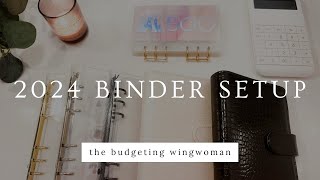 NEW BINDER SETUP 2024  NEW BINDER SETUP  SINKING FUNDS amp CASH ENVELOPES  SAVINGS CHALLENGES [upl. by Asyen653]