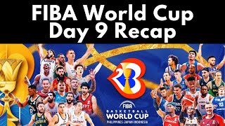 FIBA World Cup Recap Day 9 [upl. by Arakahs]