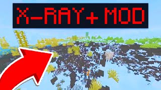 How To Get Xray in Minecraft Bedrock Xray Mod 119  Working in 2023 [upl. by Truscott]