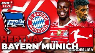 🔴HERTHA  BAYERN MUNICH 🚨4EME SUCCES DE SUITE POUR LE BAYERN  CHOUPO MOTING DOUBLE  Bundesliga [upl. by Yeca]