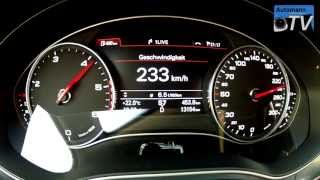 2013 Audi A6 30 TDI 204hp multitronic  0230 kmh 1080p FULL HD [upl. by Hedve345]