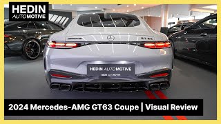 2024 MercedesAMG GT 63 Coupe 585 HP  Visual Review amp Start up  Hedin Automotive [upl. by Barraza]