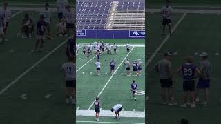 Tarleton camp 48 YD FG into 20 mph wind 72024 [upl. by Lundquist315]