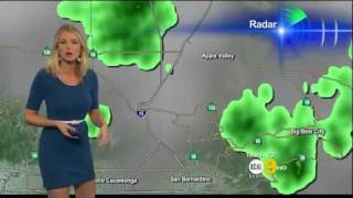 Evelyn Taft 20110704 9PM KCAL9 HD Blue dress [upl. by Nohsyt]