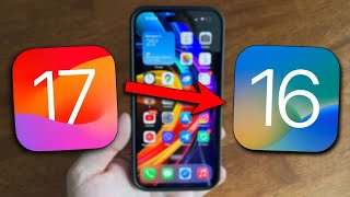 Как откатиться с iOS 17 на iOS 16 без потери данных и копий Откат с iOS 17 на iOS 16 инструкция [upl. by Aitenev]