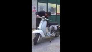 Lambretta SX200 Innocenti Prototype Twin No2 first run [upl. by Irek491]