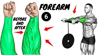 6 Huge forearms exercises fastest forearmsworkout [upl. by Deste]