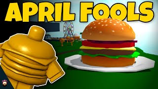 Bloxburg APRIL FOOLS Update Burgers Burgers amp More 🍔 [upl. by Lambard721]