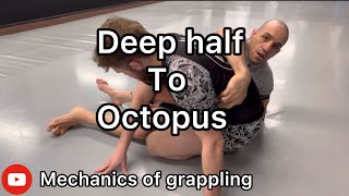 Deep half guard to octopus guard [upl. by Dawkins723]