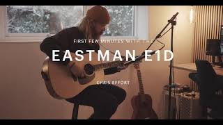 Eastman E1D First chords on my new guitar [upl. by Nowell]