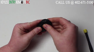 How To Change A BMW E90 Key Fob Remote Battery  Do It Yourself [upl. by Mlehliw]