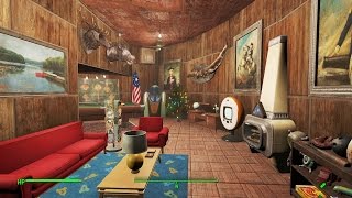 Fallout 4 Prewar themed Home Plate settlement tour [upl. by Akkahs]