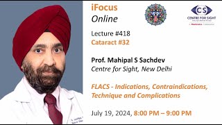 Indications Contraindications Technique amp Complications Prof Mahipal Sachdev FriJuly 19 800PM [upl. by Htyderem]