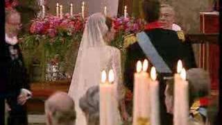 Frederik amp Mary of Denmarks Wedding  Departure from Church [upl. by Song88]