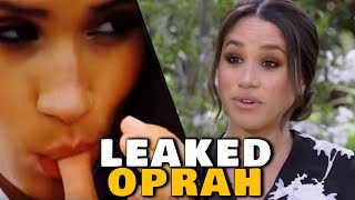 Leaked Meghan Markle’s Oprah Interview Footage She Had to Fight for This ‘Basic Right’ [upl. by Shepperd618]