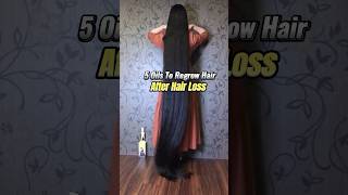 5 Oil To Regrow Hair hairgrowth hairtips haircare shortvideo [upl. by Llertrac]