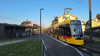 Ifahrt vom 17er nach Oberwil Hüslimatt in Ettingen Dorf [upl. by Attener944]