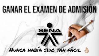 🎓COMO GANAR EL EXAMEN DE ADMISION AL SENA ☑️ SENA 2024 [upl. by Nnahtebazile]