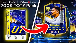 6 TOTYTOTY ICONS PACKED 🤯 700K EPIC TOTY PACKS  FC 24 Ultimate Team [upl. by Leviralc]