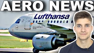 Mit LUFTHANSA A319 auf LANGSTRECKE AeroNews [upl. by Eisdnil]