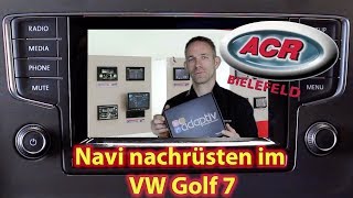 Nachrüstung der Navigation beim VW Golf 7 mit dem Composition Media Radio [upl. by Mullen]