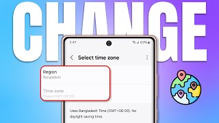 How to Manually Change Region and Time Zone on Samsung phone  Change LocationCountry on Samsung [upl. by Oigroeg]