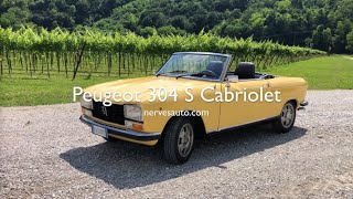 Peugeot 304 S Cabriolet  caratteristiche e prova in strada  nervesauto [upl. by Aivil]