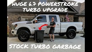 HUGE 67 POWERSTROKE NONVGT TURBO UPGRADE amp GIVEAWAY INFO [upl. by Sinnylg]