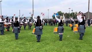 Boghall amp Bathgate Caledonia Drum Corps [upl. by Etnomal281]