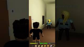 trolling as ￼serial killer in da hood part1💀😂  roblox dahood robloxmemes [upl. by Anayik]