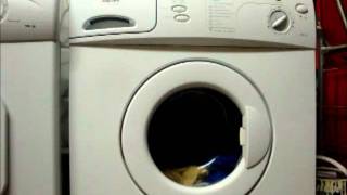 Hotpoint First Edition WM52 Washing Machine Cotton final rinse [upl. by Anicart641]