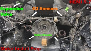 2012 hemi 1500 Sleeper Apple Part 24 Motor Mounts O2 Sensors Expansion Valve And Dirt Removal [upl. by Reivax647]