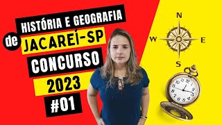 História e Geografia de Jacareí Conhecimentos Gerais 01 [upl. by Nimad]