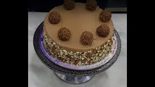 Ferrero Rocher Cake by Chef Arshad Ghafoor  Whipy Whip [upl. by Serafina]