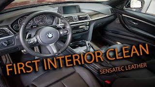 HOW TO CLEAN amp PROTECT SENSATEC “LEATHER” VINYL [upl. by Kieger]