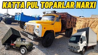 GAZ 53 ZIL 130 ZIL 131 ISUZU YANGI NARXLARI BUGUN BOZORGA ZO‘RLARI CHIQIPTI [upl. by Eisnil549]