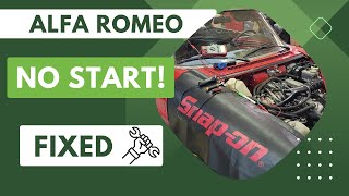 Alfa Romeo Spider Flywheel Installed wrong  No Start [upl. by Euqinomahs673]