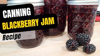 How To Can Blackberry Jam  Small Batch Canning Youll Love The Gourmet Taste [upl. by Zechariah]