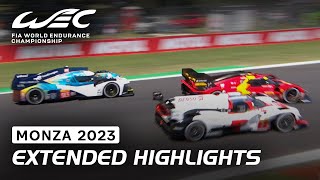 EXTENDED Race Highlights I 2023 6 Hours of Monza I FIA WEC [upl. by Hnid]