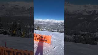 Skiing Double Green Trails Telluride Colorado [upl. by Harima533]