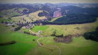 Ara Tūhono – Pūhoi to Warkworth Project Flyover July 2017 [upl. by Gilletta]